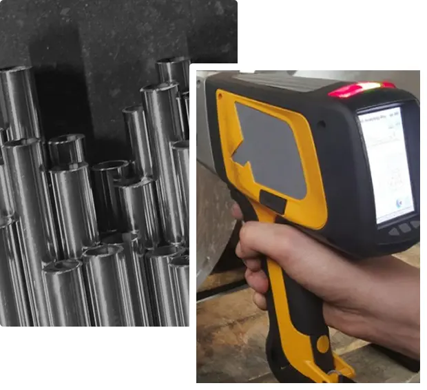 Badanie składu chemicznego metali (PMI)